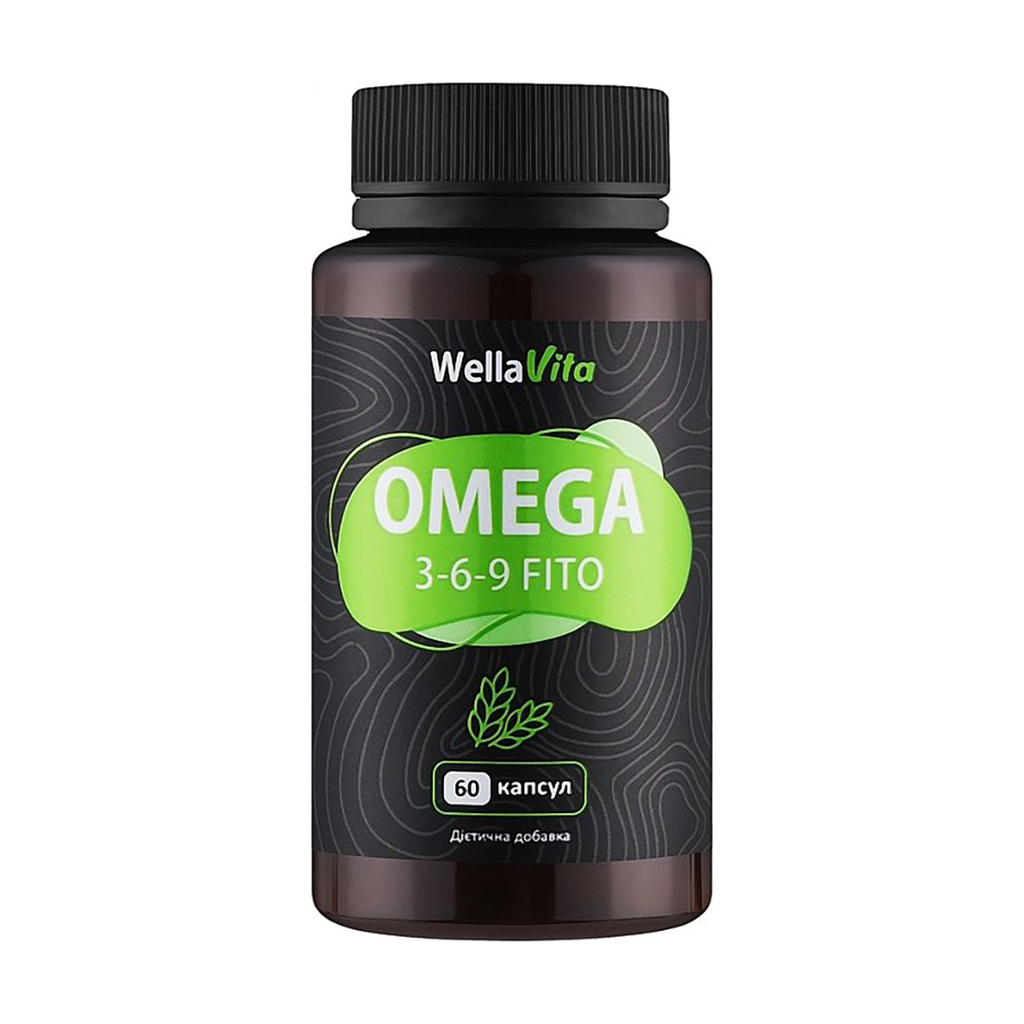 Омега 3-6-9 Wella Vita Omega 3-6-9 Fito, 60 капсул