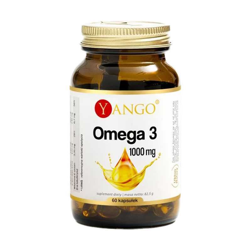 Омега 3 Yango Omega 3, 1000 мг, 60 капсул